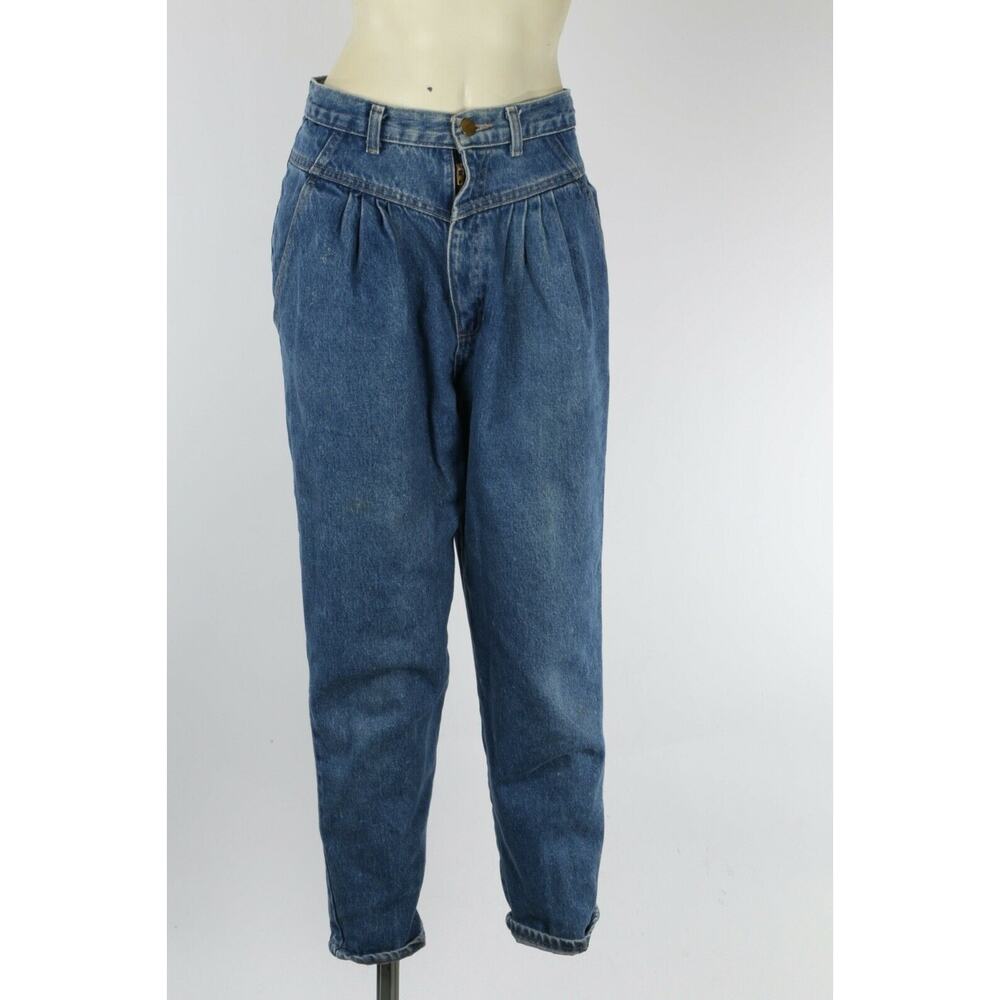 Vintage Palmetto's Blue Denim High Waist Mom Jeans
